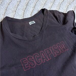 L.G.B. “ESCAPISM” Graphic Tee – Made in Japan – Size 1